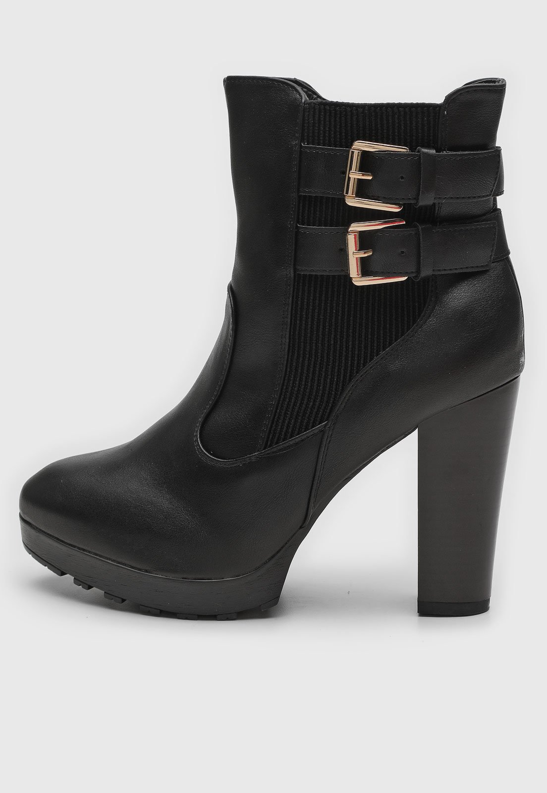 botas cano baixo salto grosso