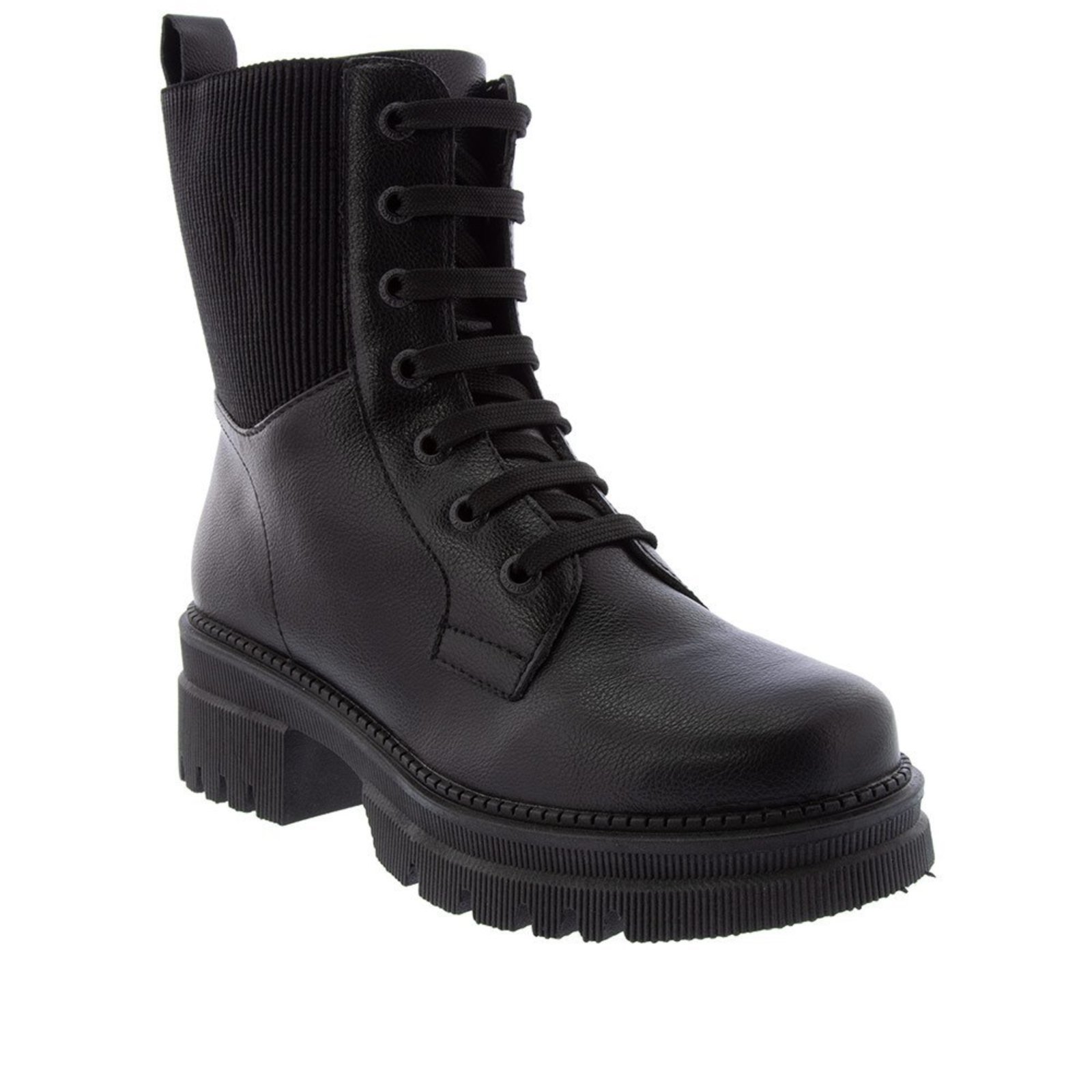 Bota mooncity clearance zíper preto