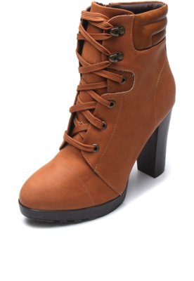 bota mooncity caramelo