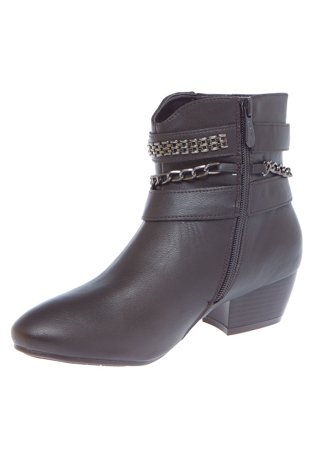 botas femininas cano curto mooncity