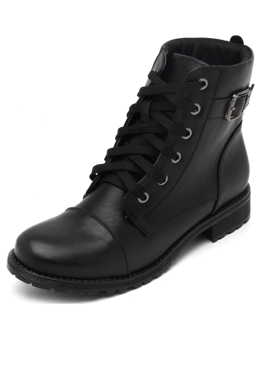 bota mooncity fivela preto