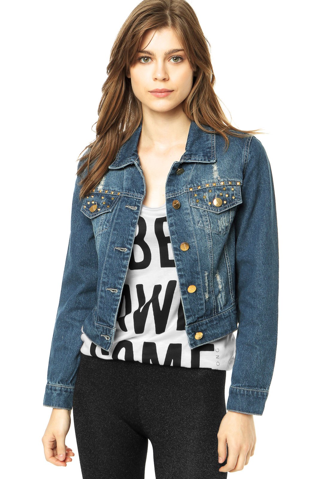 preço jaqueta jeans feminina