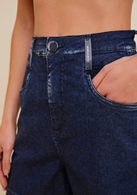 Bermuda Morena Rosa Regular Hypercurve Jeans