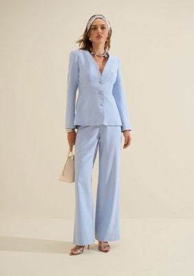 Blazer Ajustado Origem - Azul