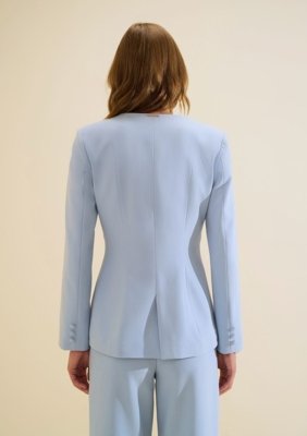 Blazer Ajustado Origem - Azul