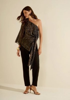 Calça Flare Eclos - Preto