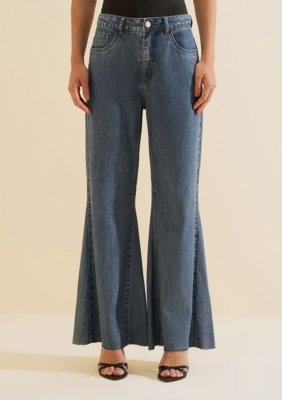 Calça Flare Índigo - Azul