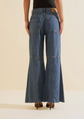 Calça Flare Índigo - Azul