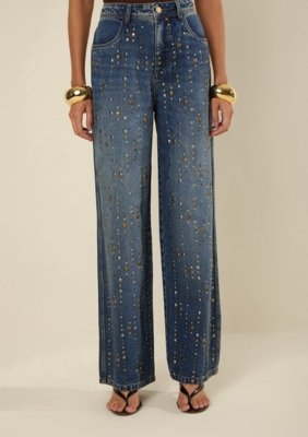 Calça Jeans Eclos - Azul