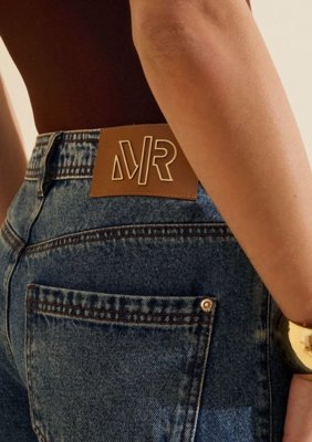 Calca Jeans Wide Índigo - Azul