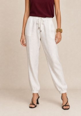 Calça Jogging Baixa - Off-white