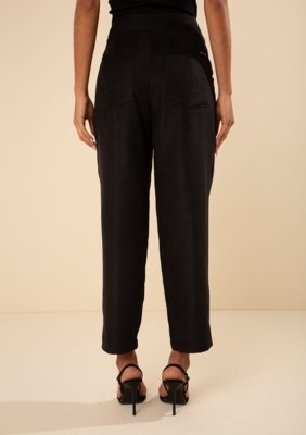 Calça Morena Rosa Cenoura Alta Preto