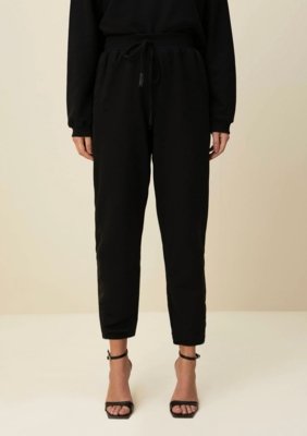 Calça Morena Rosa Comfort Cós Alto Com Recorte Preto