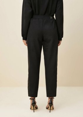 Calça Morena Rosa Comfort Cós Alto Com Recorte Preto
