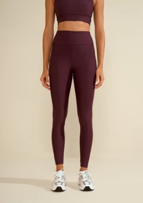 Calça Morena Rosa Legging Alta - Bordô