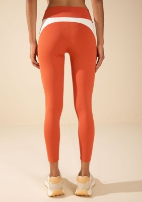 Calça Morena Rosa Legging Alta Marrom