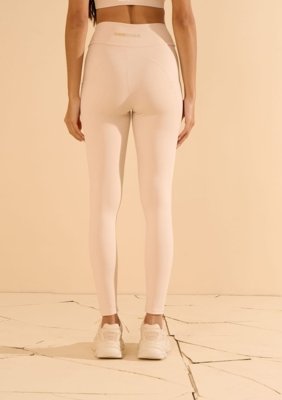 Calça Morena Rosa Legging Média Bege