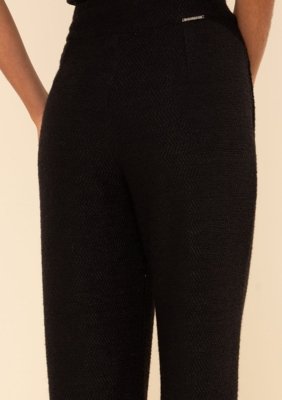 Calça Morena Rosa Reta Alta Preto