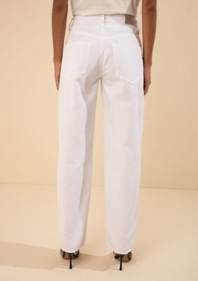 Calça Morena Rosa Reta Média Branco