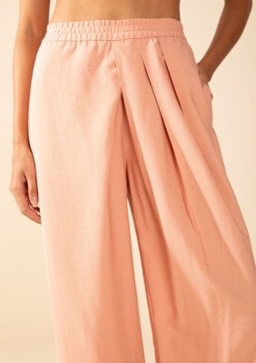 Calça Morena Rosa Reta Média Rosa