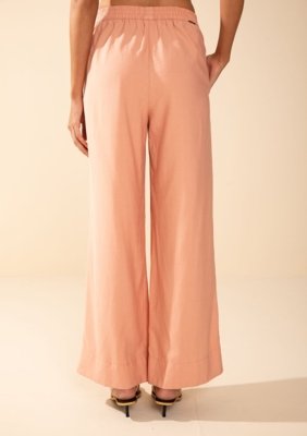 Calça Morena Rosa Reta Média Rosa