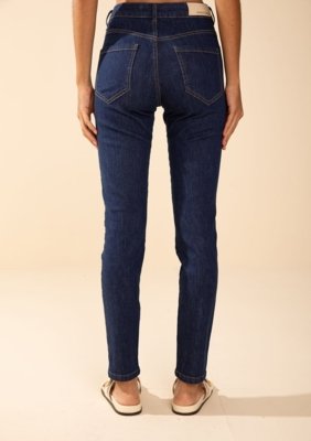 Calça Morena Rosa Skinny Média Azul