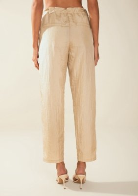 Calça Morena Rosa Skinny Média Bege