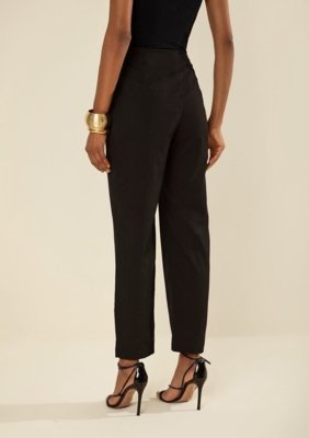 Calça Morena Rosa Slim Alta - Preto