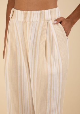 Calça Morena Rosa Wide Alta Off-white