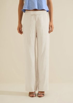 Calca Wide Aurora - Off-white