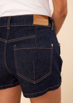 Shorts Morena Rosa Reto Média Azul
