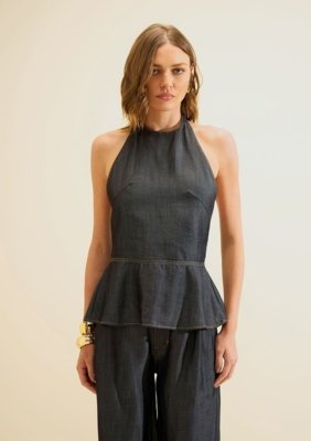 Top Jeans Aeris - Azul