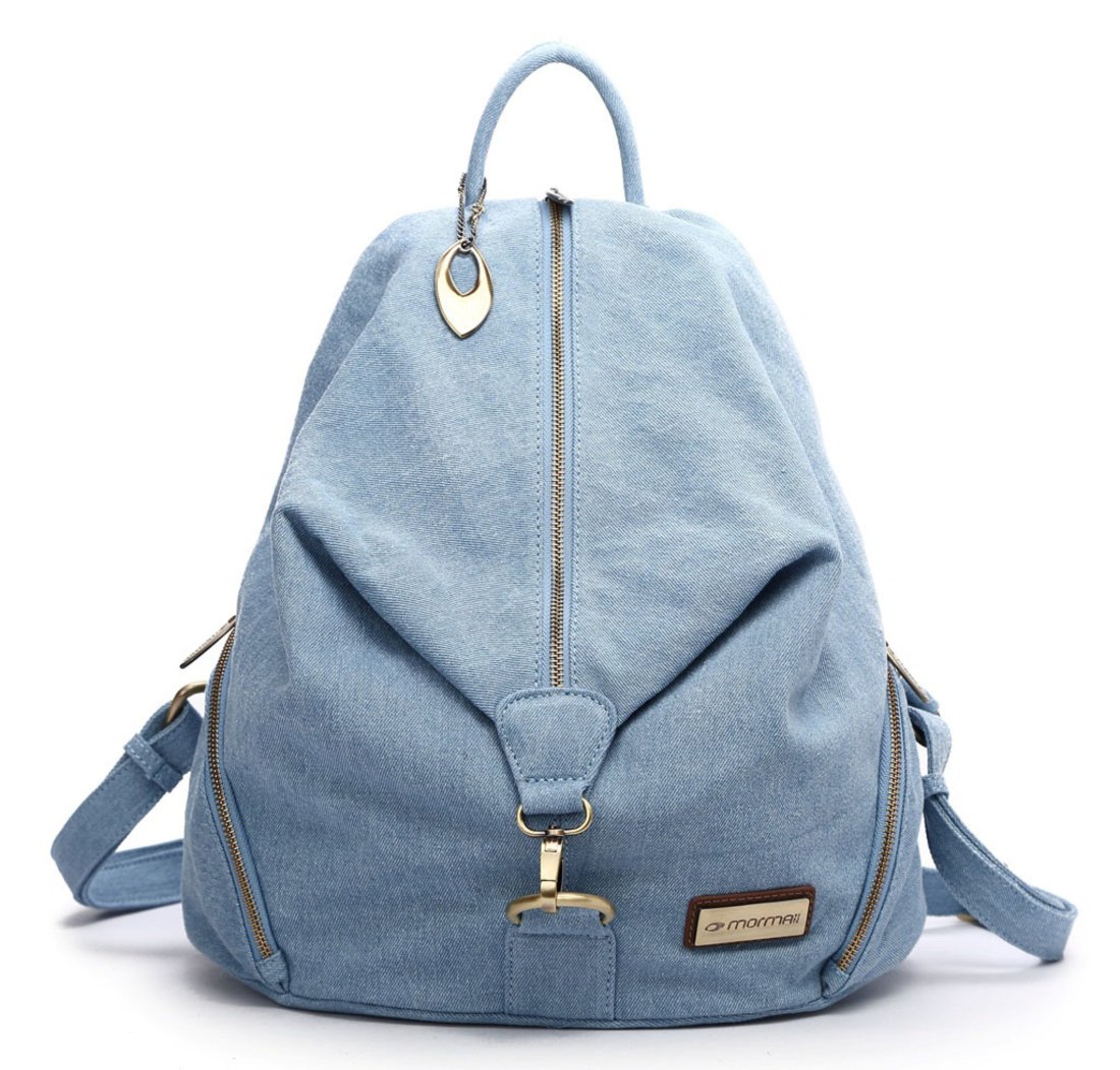 mochila de jeans