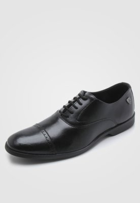 Sapato Social Mr Kitsch Liso Preto Menor preço em Sapato Social Mr Kitsch Liso Preto