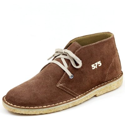 Sapato Casual Mr. Gutt Camurça Marrom Menor preço em Sapato Casual Mr. Gutt Camurça Marrom