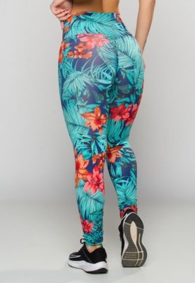 Calça Legging MVB Modas Empina Bumbum Suplex Lisa Amazonia