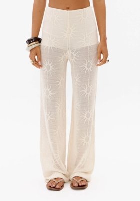 Calça Full Length Jacquard My Favorite Things