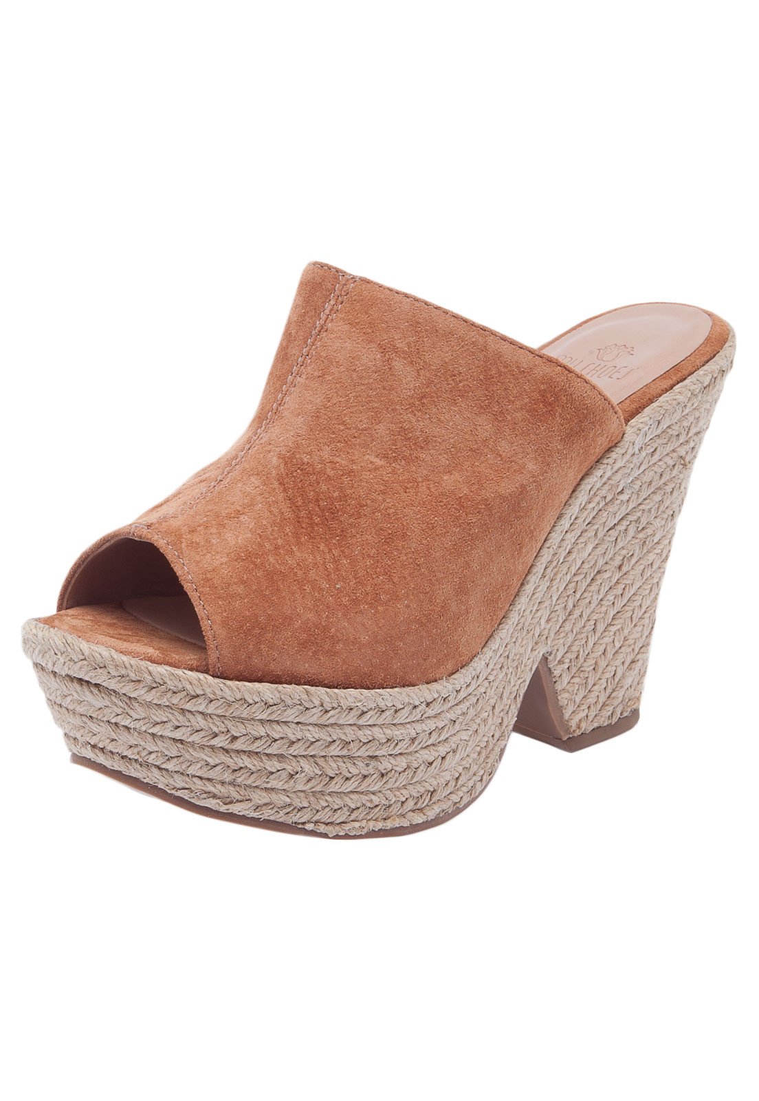 Sandália DAFITI SHOES Corda Caramelo - Compre Agora