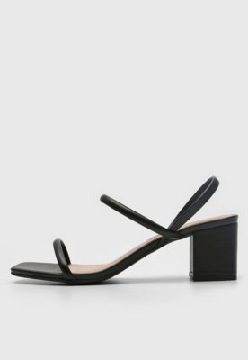 Sandália Dafiti Shoes Tiras Preta - Compre Agora