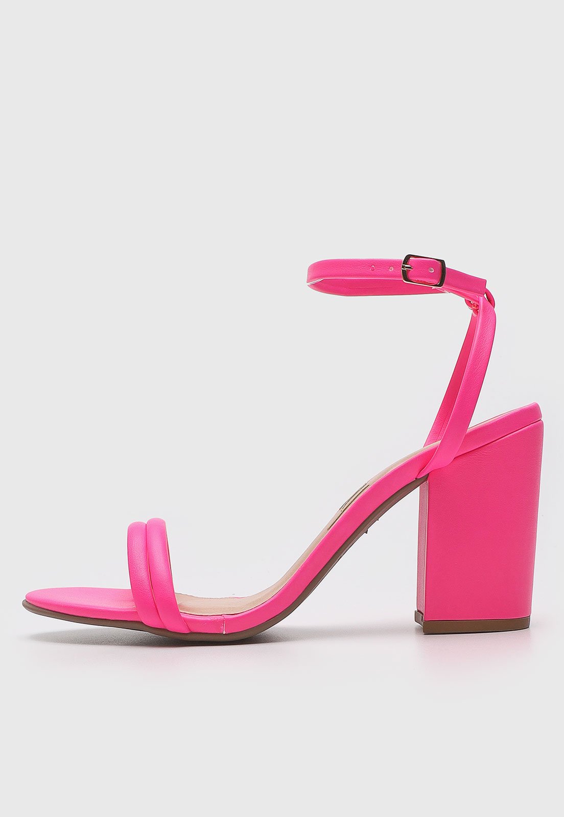 Sandália Dafiti Shoes Tiras Rosa - Compre Agora