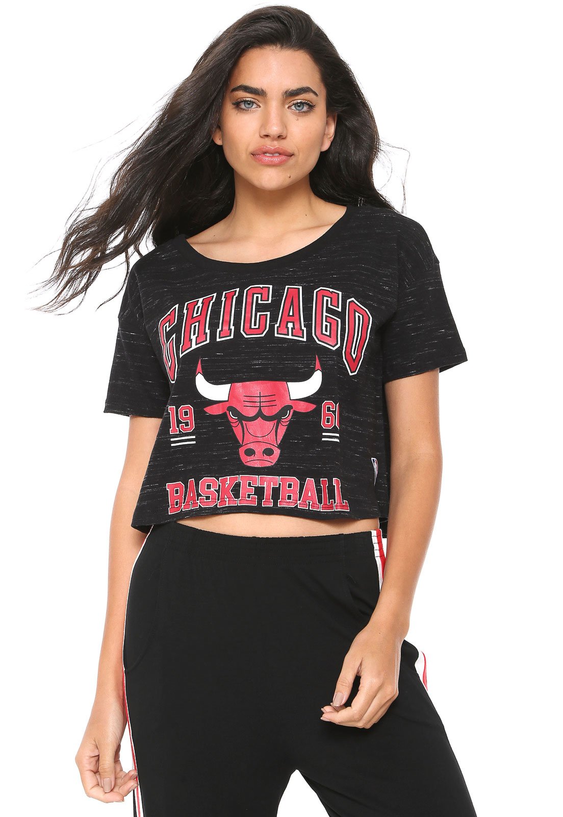 Camisa feminina hot sale chicago bulls