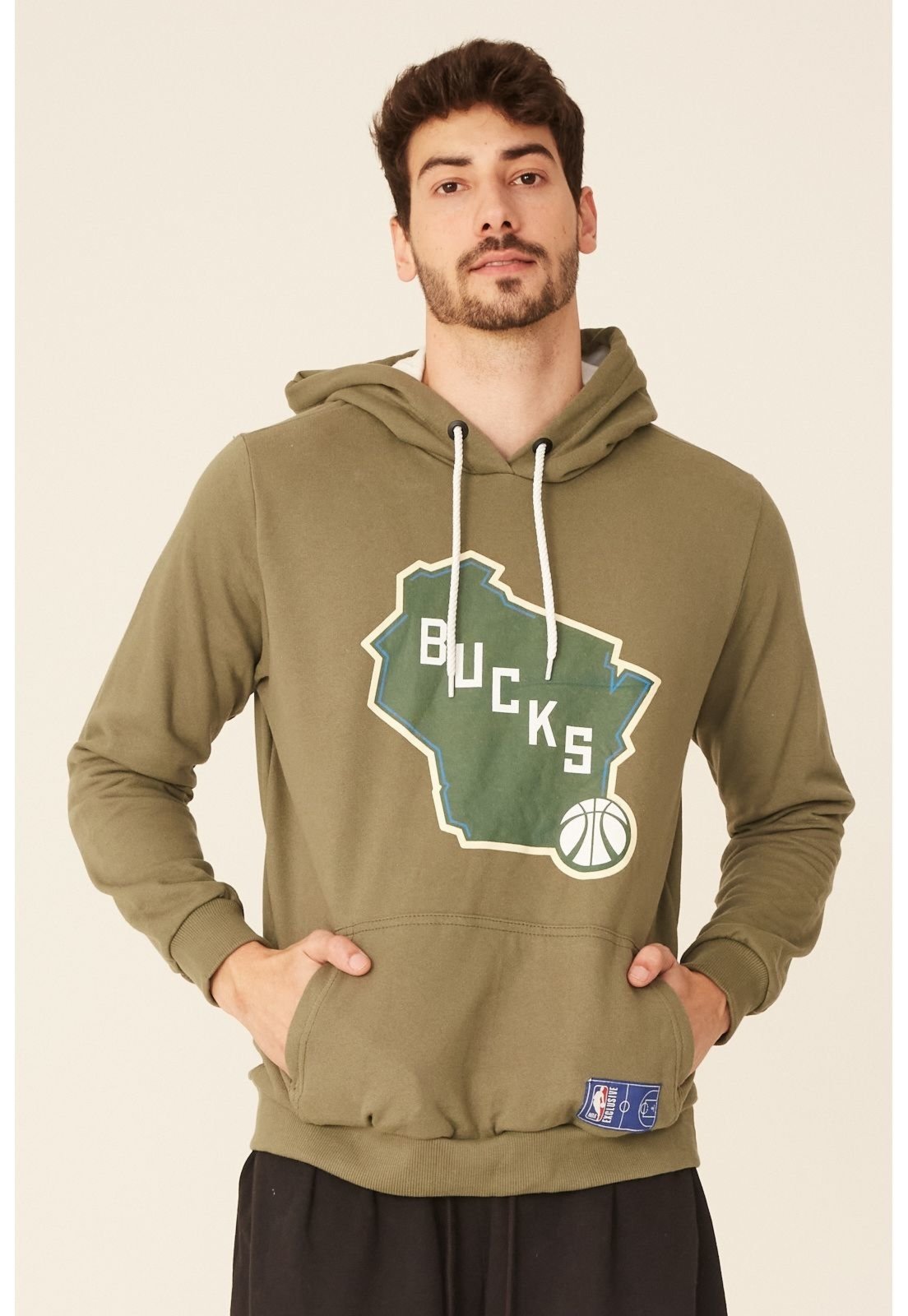 nike bucks moletom com capuz