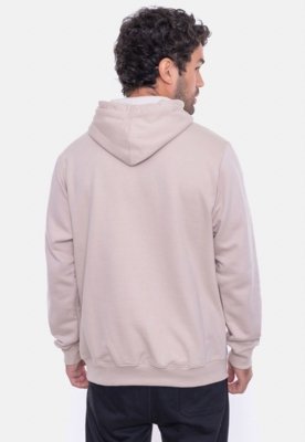 Moletom NBA Mini Logo Soft Bege