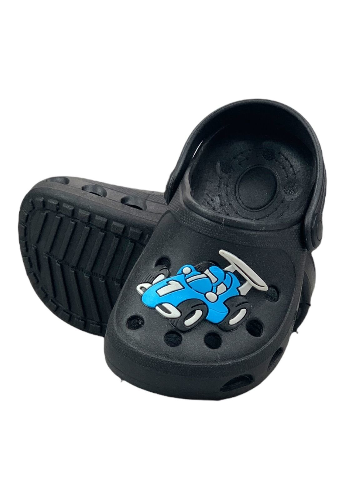 Babuche NetKids Injetado Infantil Furadinho Calce Fácil Carro Menino Crocs  Preto - Compre Agora | Tricae Brasil