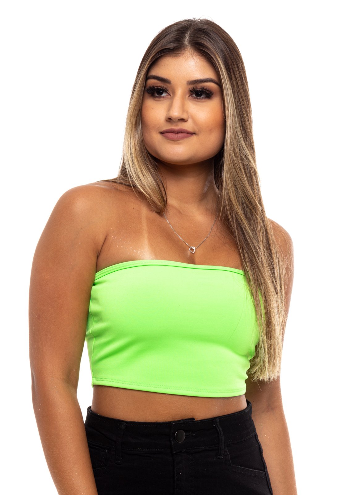 top cropped neon