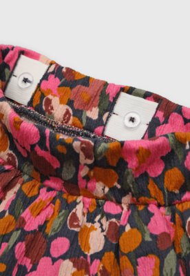 Saia Name It Estampada Rosa