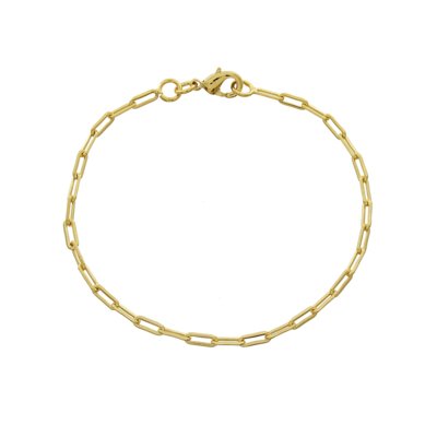 Pulseira Narcizza Semijoias Infantil 2 mm 15 Cm Ouro Menor preço em Pulseira Narcizza Semijoias Infantil 2 mm 15 Cm Ouro
