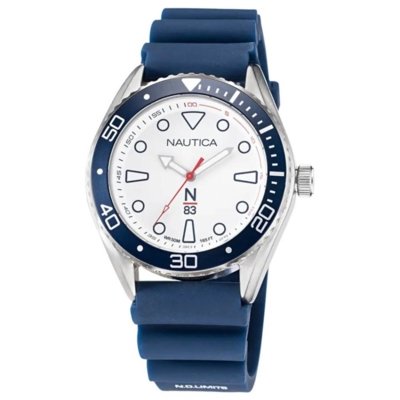 Relógio Nautica Masculino Borracha Azul NAPFWF115 Menor preço em Relógio Nautica Masculino Borracha Azul NAPFWF115