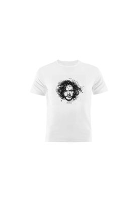 Camiseta Manga Curta Nerderia Got John Snow Branco é boa?