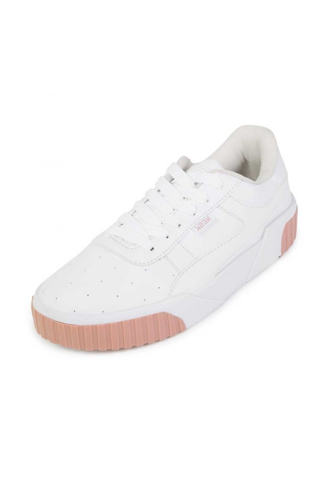 tenis nesk feminino rosa